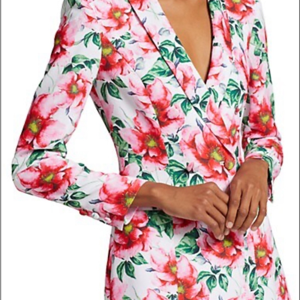 Alice & Olivia Floral Minidress